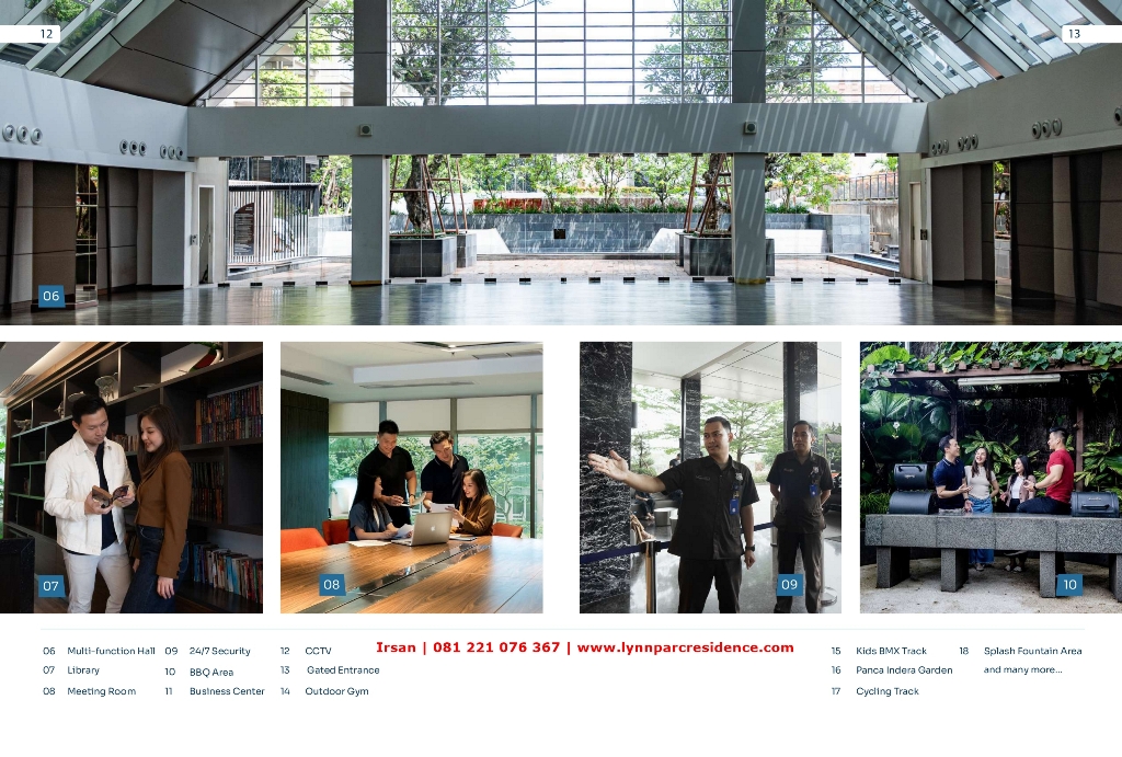 Fasilitas Indoor Lynn Parc Residence