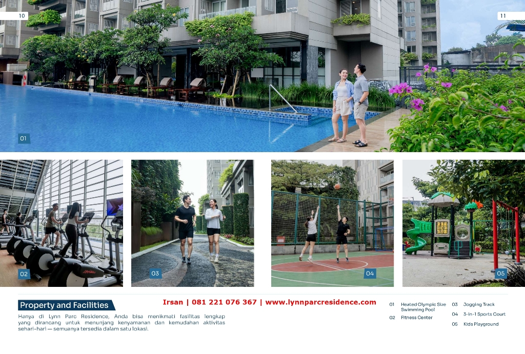 Fasilitas Lynn Parc Residence