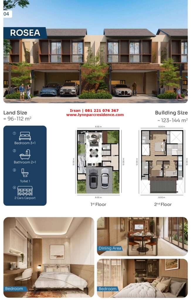 Type Rosea Lynn Parc Residence